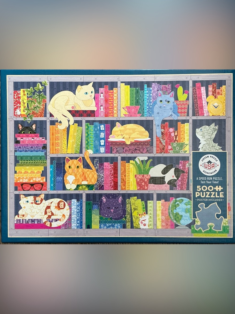 Cobble Hill “Rainbow Cats” 500 piece puzzle
